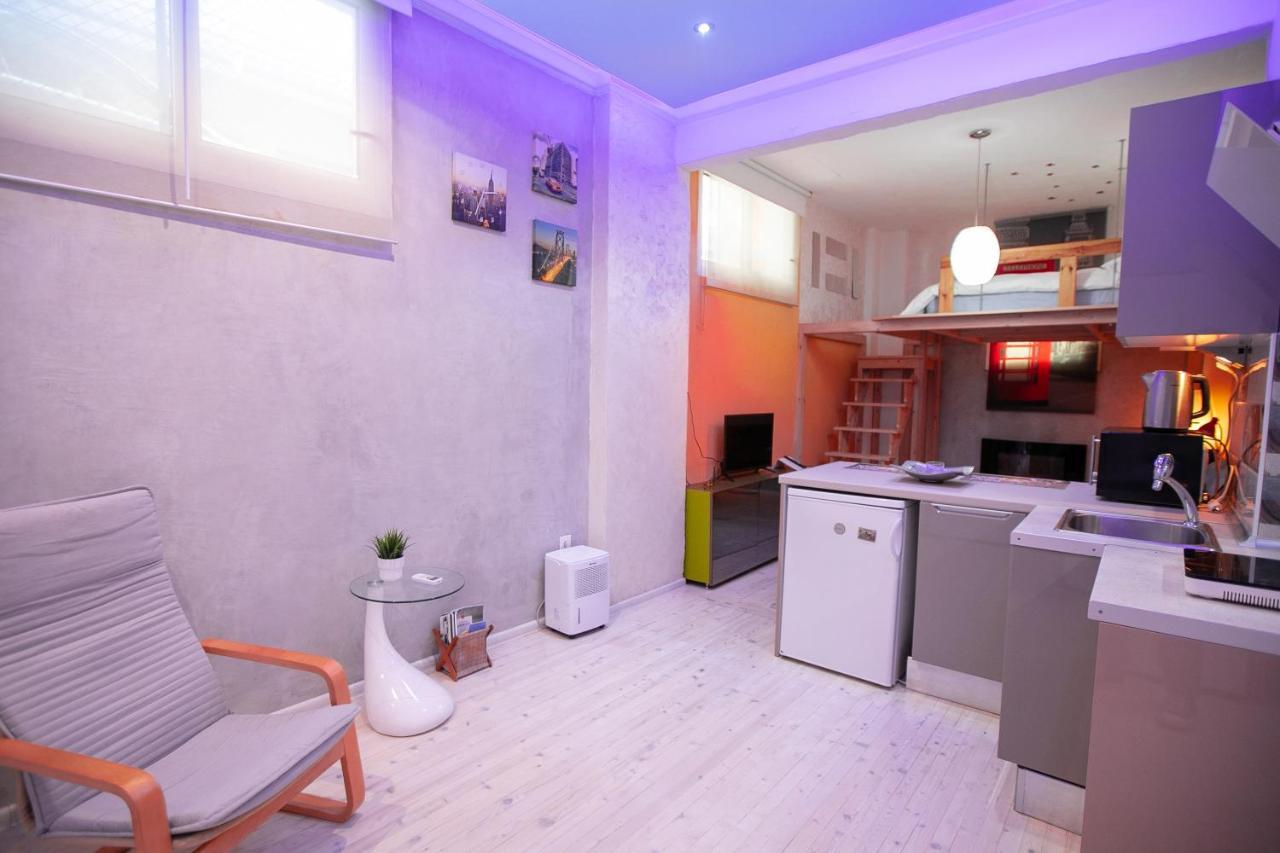 Orange And Blue Studio Downtown 5 Min From White Tower Lejlighed Thessaloníki Eksteriør billede
